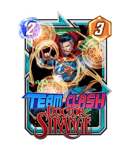 Doctor Strange (Avengers) Team Clash card art - Marvel Snap