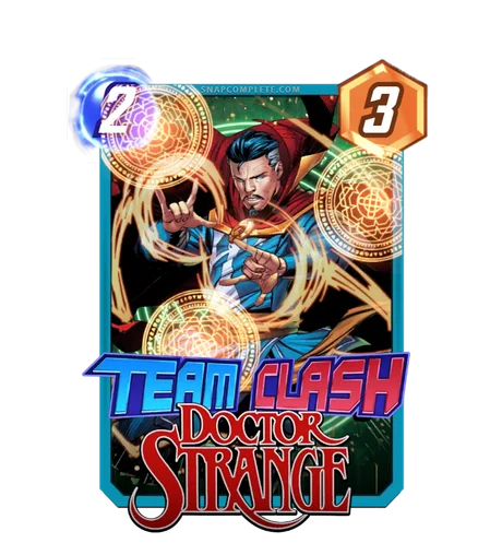 Doctor Strange (Avengers) Team Clash card art - Marvel Snap