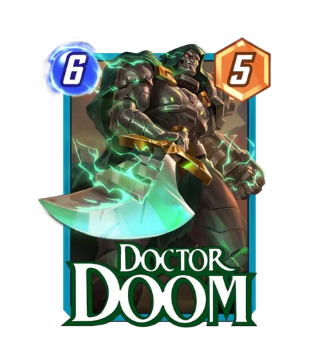 Doctor Doom Grand Arena card art - Marvel Snap