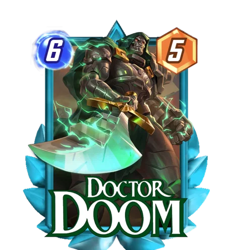 Doctor Doom Champion Grand Arena card art - Marvel Snap