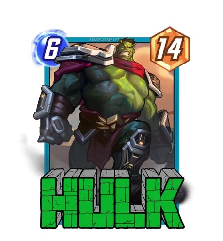 Hulk Grand Arena card art - Marvel Snap