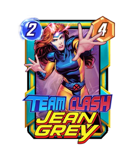 Jean Grey (X-Men) Team Clash card art - Marvel Snap