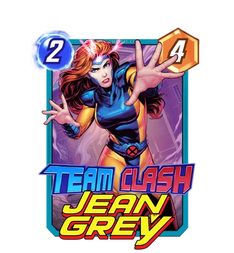 Jean Grey (X-Men) Team Clash card art - Marvel Snap