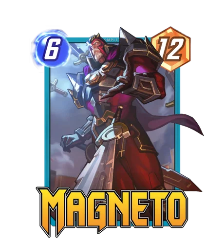 Magneto Grand Arena card art - Marvel Snap