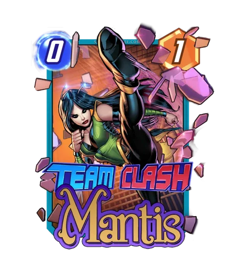 Mantis - Guardians of the Galaxy Team Clash card art - Marvel Snap