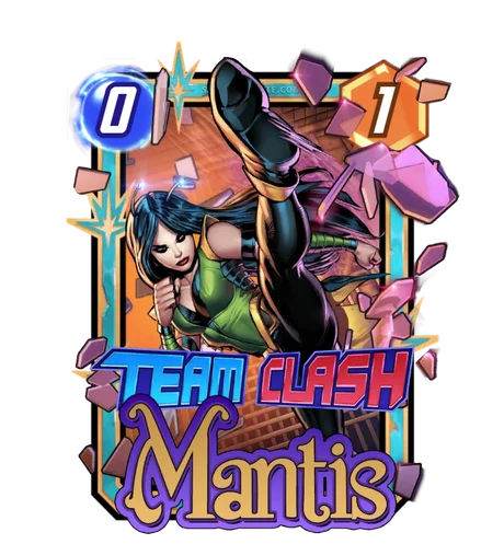 Mantis (Guardians of the Galaxy) Team Clash card art - Marvel Snap