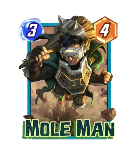 Mole Man Grand Arena card art - Marvel Snap