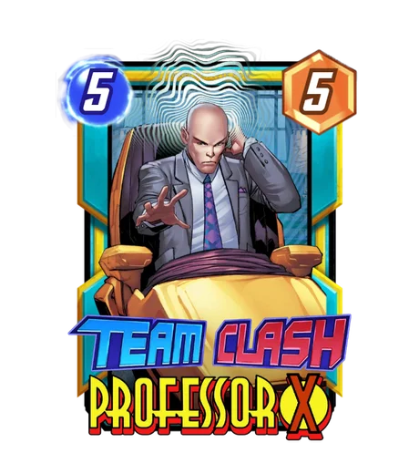 Professor X (X-Men) Team Clash card art - Marvel Snap