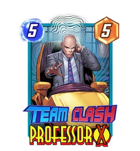 Professor X (X-Men) Team Clash card art - Marvel Snap
