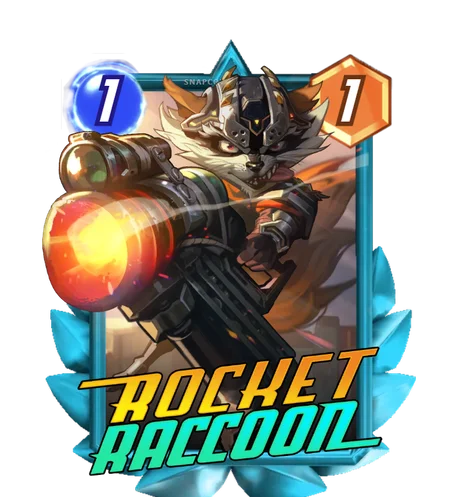 Rocket Raccoon Champion Grand Arena card art - Marvel Snap