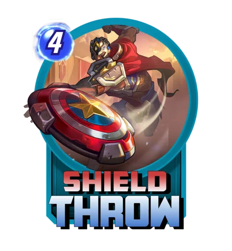 Shield Throw - Marvel Snap