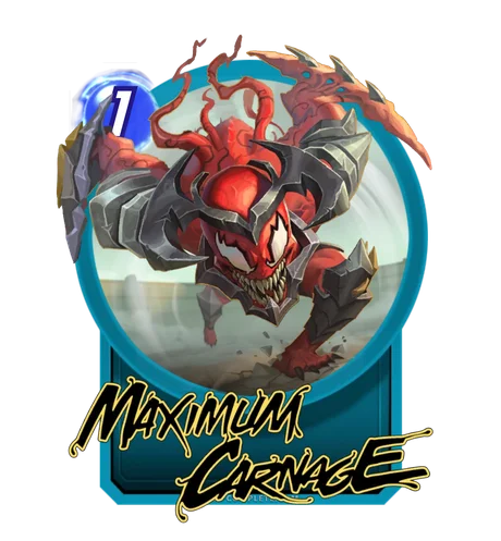 Maximum Carnage Grand Arena skill art - Marvel Snap