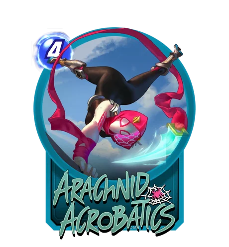 Arachnid Acrobatics Grand Arena skill art - Marvel Snap