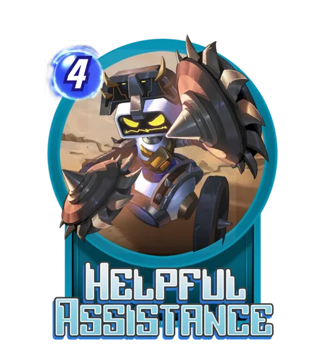 Helpful Assistance Grand Arena skill art - Marvel Snap