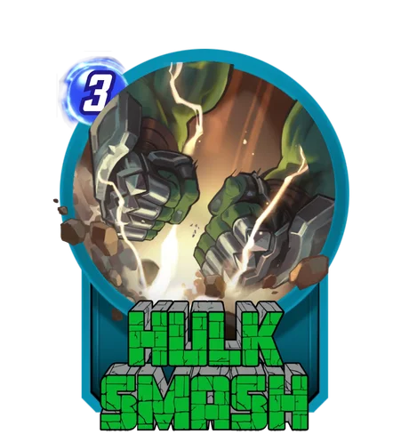 Hulk Smash Grand Arena skill art - Marvel Snap