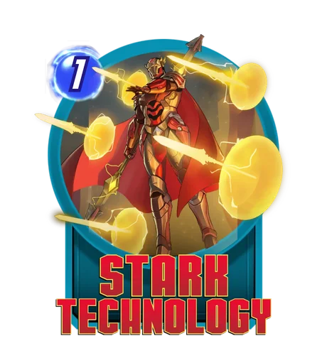 Stark Technology Grand Arena skill art - Marvel Snap