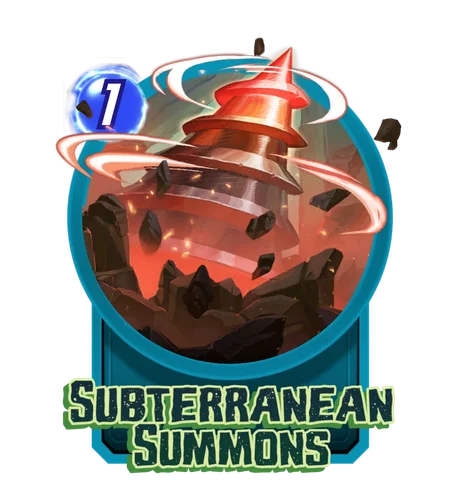 Subterranean Summons Grand Arena skill art - Marvel Snap