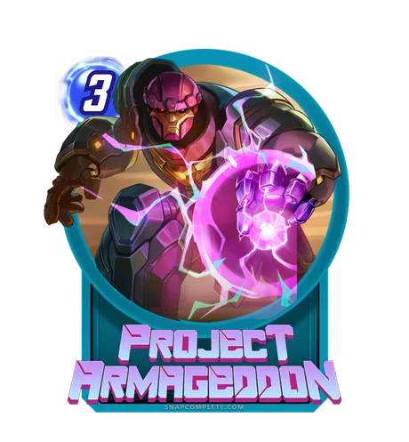 Project Armageddon Grand Arena skill art - Marvel Snap