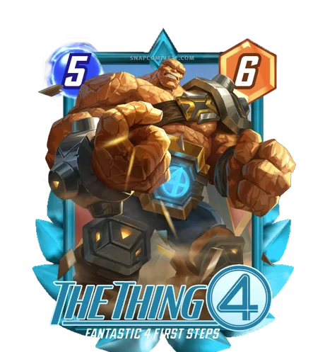 The Thing First Steps Champion Grand Arena card art - Marvel Snap