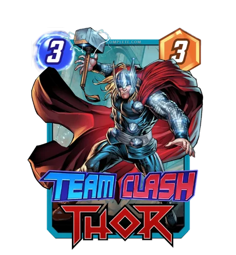 Thor (Avengers) Team Clash card art - Marvel Snap