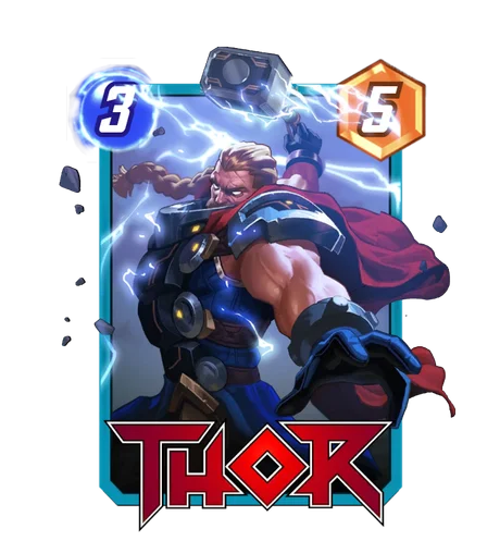 Thor Grand Arena card art - Marvel Snap