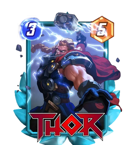 Thor Champion Grand Arena card art - Marvel Snap