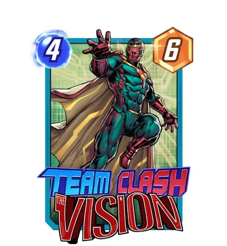 Vision - Avengers Team Clash card art - Marvel Snap