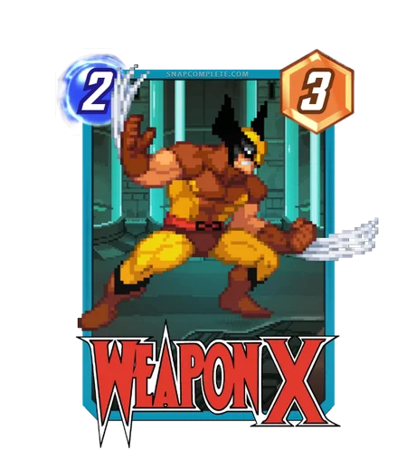 Weapon X Wolverine Grand Arena card art - Marvel Snap