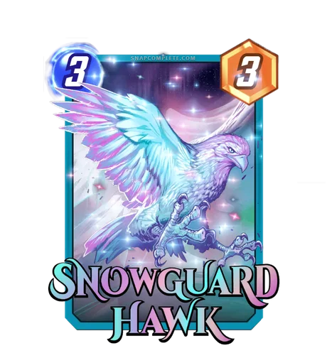 Snowguard Hawk token - Marvel Snap