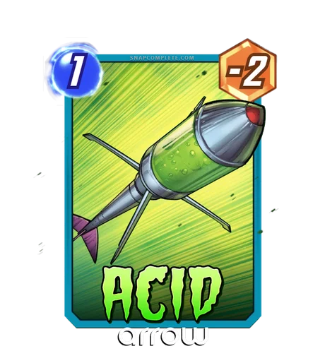 Acid Arrow token - Marvel Snap