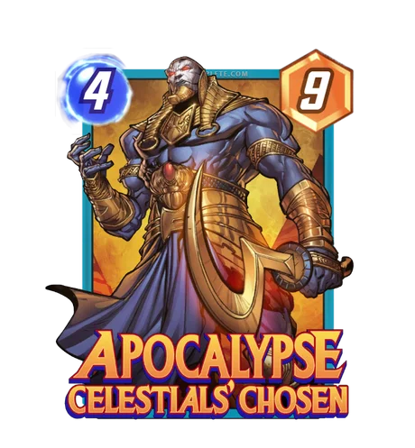 Apocalypse, Celestials' Chosen Marvel Snap token