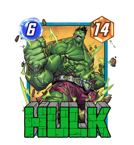 Hulk token - Marvel Snap