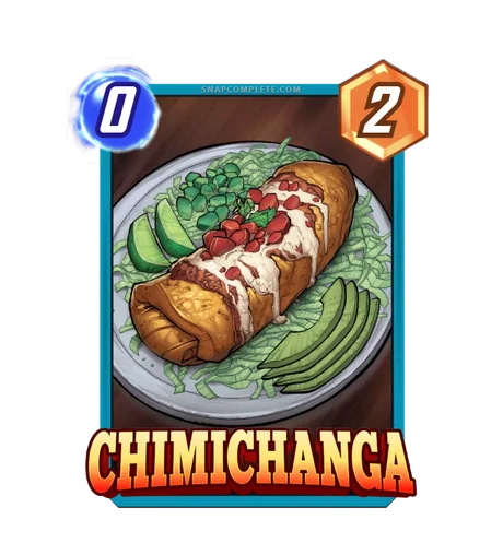 Chimichanga Marvel Snap token