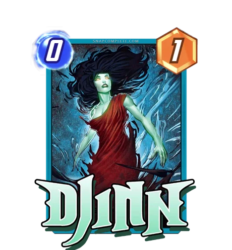 Djinn Marvel Snap token