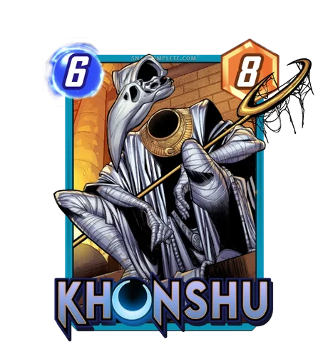 Khonshu Waxing Marvel Snap token