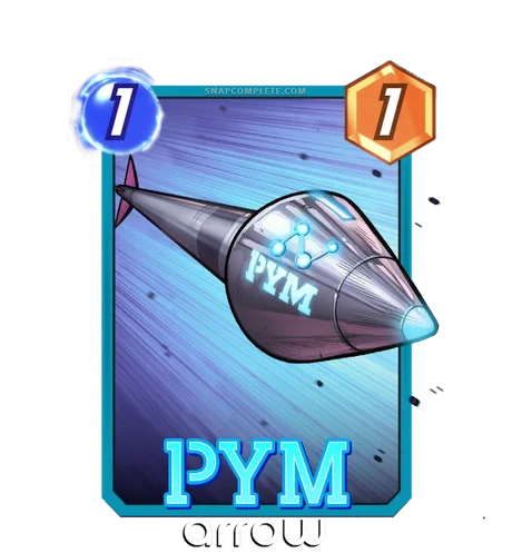 PymParticle Arrow Marvel Snap token