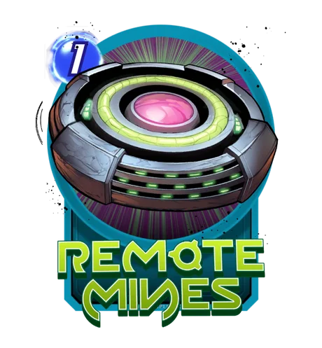 Remote Mines token - Marvel Snap