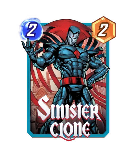 Sinister Clone Marvel Snap token