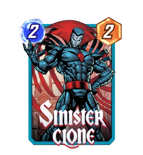 Sinister Clone Marvel Snap token