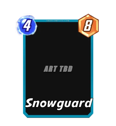 Snowguard Wolf token - Marvel Snap