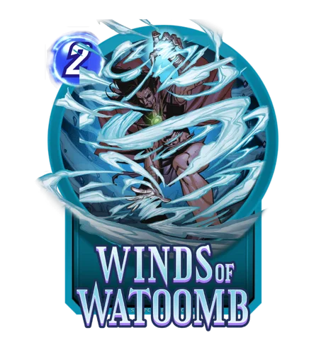 Winds of Watoomb token - Marvel Snap