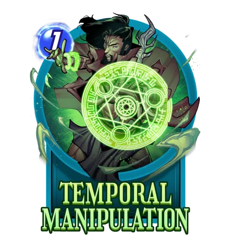 Temporal Manipulation token - Marvel Snap