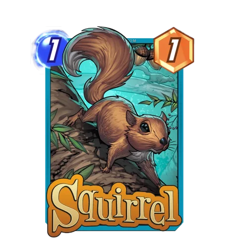 Squirrel token - Marvel Snap