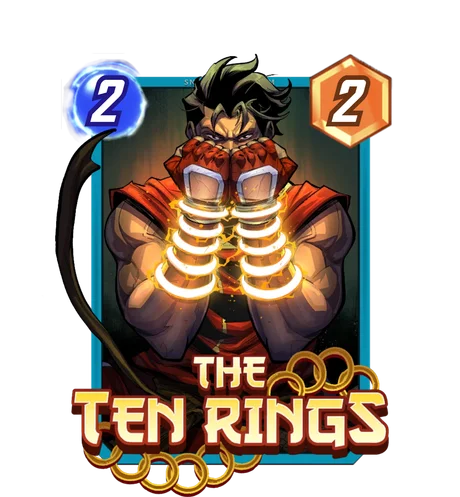 The Ten Rings Marvel Snap token