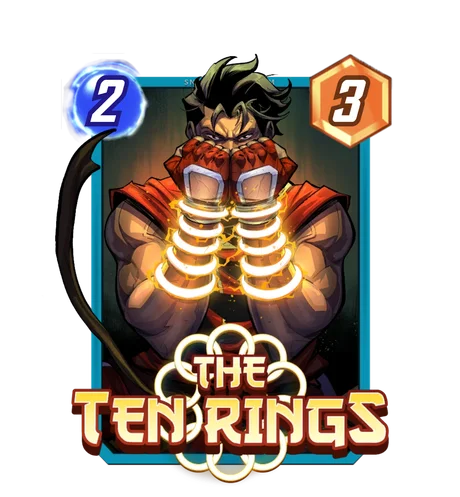 The Ten Rings Upgraded Marvel Snap token