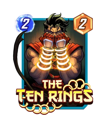 The Ten Rings Upgraded Marvel Snap token