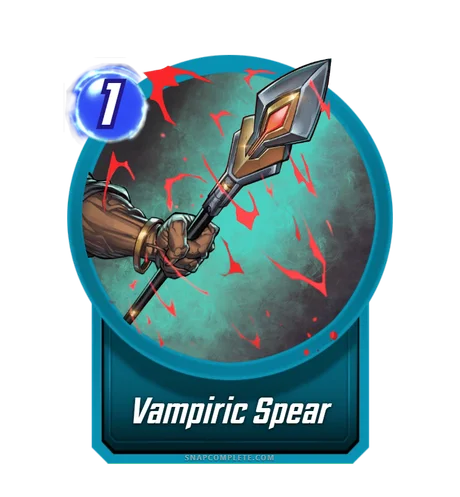 Vampiric Spear skill - Marvel Snap