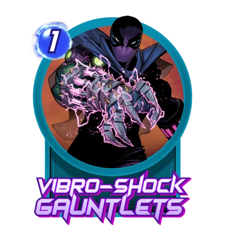 Vibro-Shock Gauntlets token - Marvel Snap