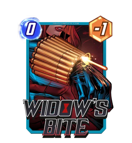 Widow's Bite token - Marvel Snap