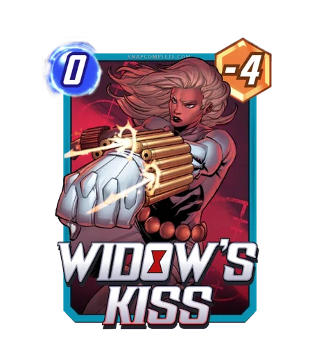 Widow's Kiss token - Marvel Snap